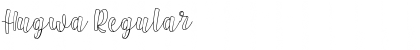 Hugwa Regular Font