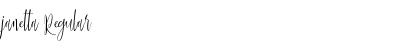 Download janetta Font