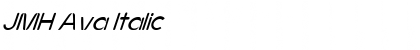 Download JMH Ava Font