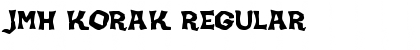 JMH KORAK Font