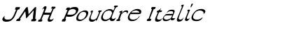 Download JMH Poudre Font
