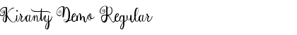 Download Kiranty Demo Font Download Kiranty Demo Font