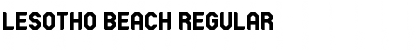 Download Lesotho Beach Font Download Lesotho Beach Font