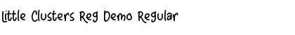 Little Clusters Reg Demo Font