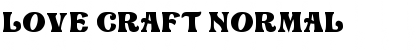 Love Craft Normal Font Love Craft Normal Font
