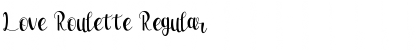 Love Roulette Font