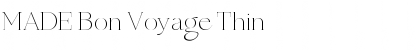 Download MADE Bon Voyage Font Download MADE Bon Voyage Font