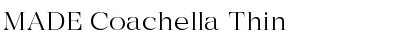 MADE Coachella Font