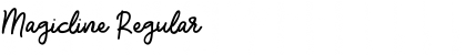 Magicline Font