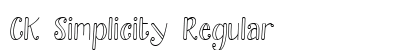 CK Simplicity Regular preview