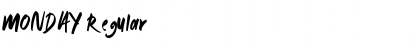 MONDAY Font