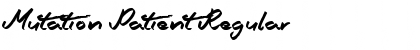 Mutation Patient Font