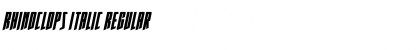 Rhinoclops Italic Font