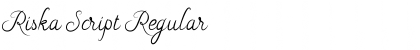 Download Riska Script Font