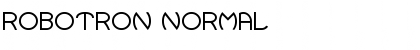 Robotron Normal Font