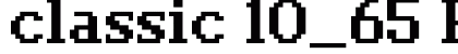 classic 10_65 Regular preview