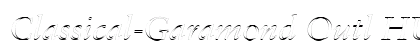 Classical-Garamond Outl HU Italic preview