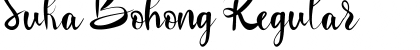 Suka Bohong Font