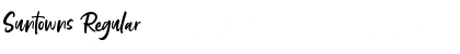 Suntowns Font