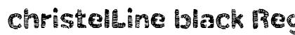 christelLine black Regular preview
