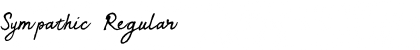 Sympathic Font