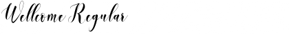 Wellcome Font