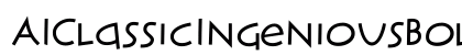 AIClassicIngeniousBold Bold