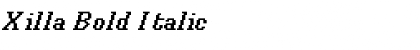 Xilla Font