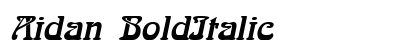 Aidan BoldItalic preview