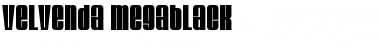 Velvenda Megablack Font