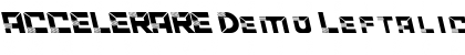 Download ACCELERARE Demo Leftalic Font Download ACCELERARE Demo Leftalic Font