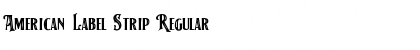 Download American Label Strip Font Download American Label Strip Font
