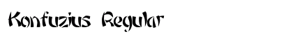 Konfuzius Regular preview