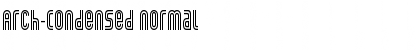 Arch-Condensed Normal Font