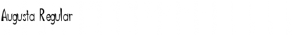 Augusta Regular Font