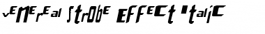 Download Venereal Strobe Effect Italic Font Download Venereal Strobe Effect Italic Font