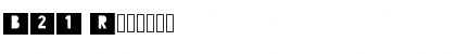Download B21 Font Download B21 Font