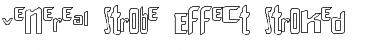 Download Venereal Strobe Effect Stroked Font Download Venereal Strobe Effect Stroked Font