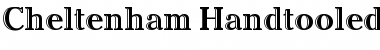 Cheltenham Handtooled ITC OS Regular Font