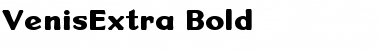 VenisExtra Bold Font