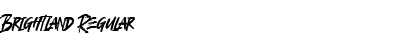Brightland Font