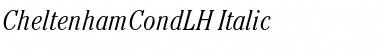 CheltenhamCondLH Font