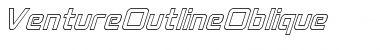 VentureOutlineOblique Font