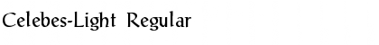 Celebes-Light Regular Font