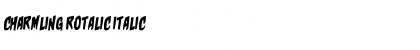 Download Charmling Rotalic Font Download Charmling Rotalic Font
