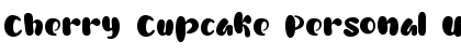 Cherry Cupcake Personal Use Regular Font