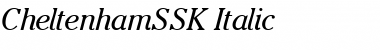 Download CheltenhamSSK Font