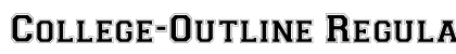 College-Outline Regular preview