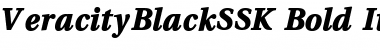 VeracityBlackSSK Font
