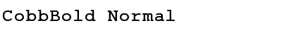 CobbBold Font